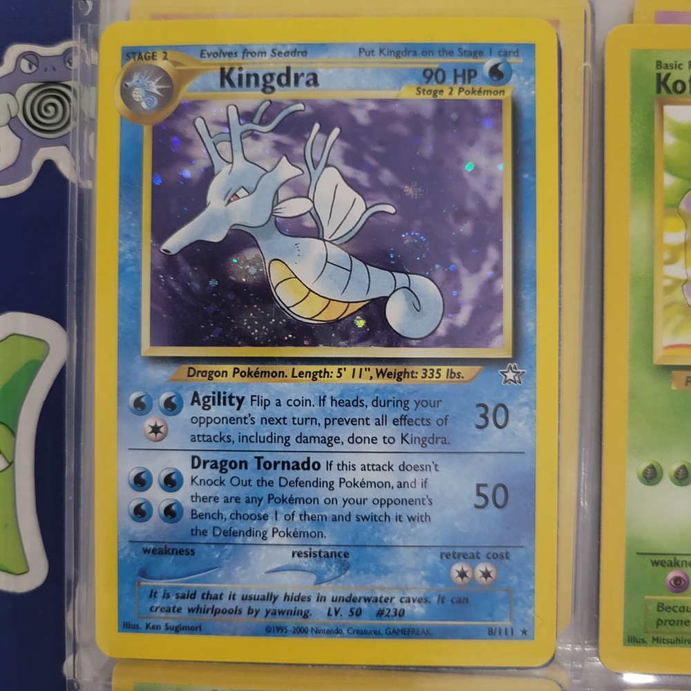 Pokemon Card Kingdra Holo